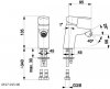 KFA German bateria bidetowa chrom 451701500